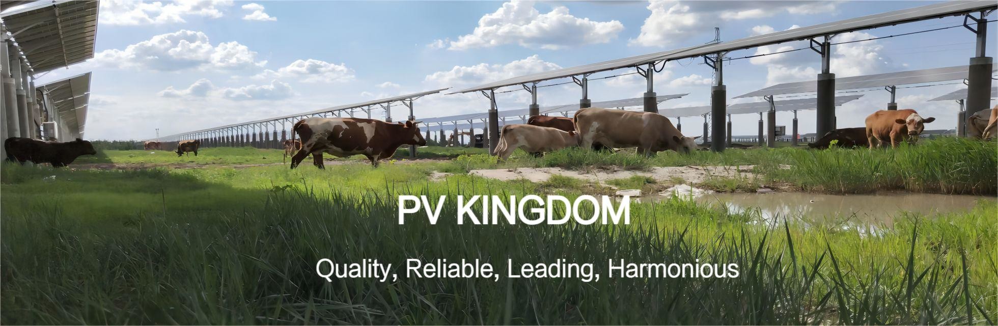 qualité système solaire sur le toit usine