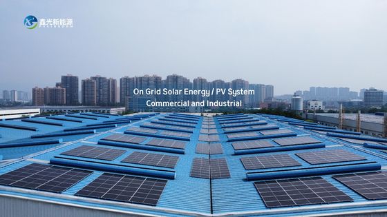 Commercial and Industrial On Grid Solar System Sustainable Energy Solution