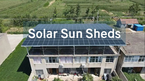 Residential Distributed Rooftop Solar System Sun Sheds