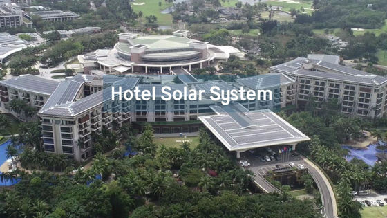 quality Commercial Distributed Rooftop Solar System-Hotel factory